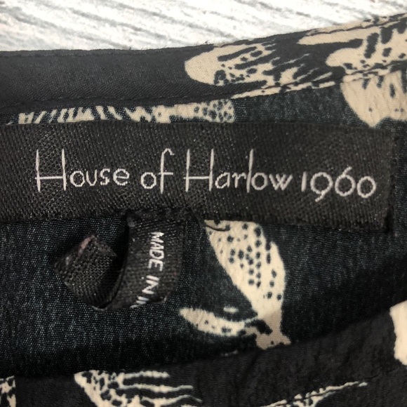 House of Harlow 1960 Floral Crop Top Small - Picture 5 of 9